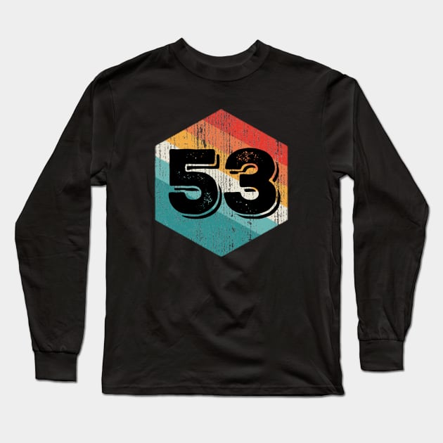 Vintage 1953 Retro Legendary, Birthday Long Sleeve T-Shirt by thexsurgent